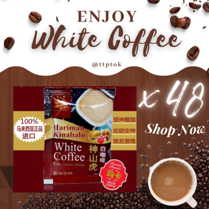 Harimau Kinabalu White Coffee x 48 sachets