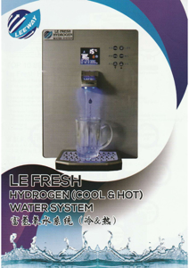 Le Fresh Hydrogen Water System @6 AB0021-408.3tp